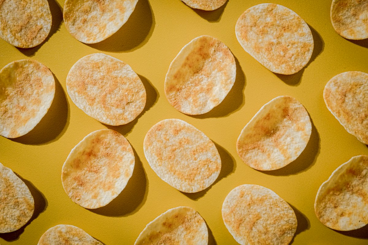 Crisp golden chips