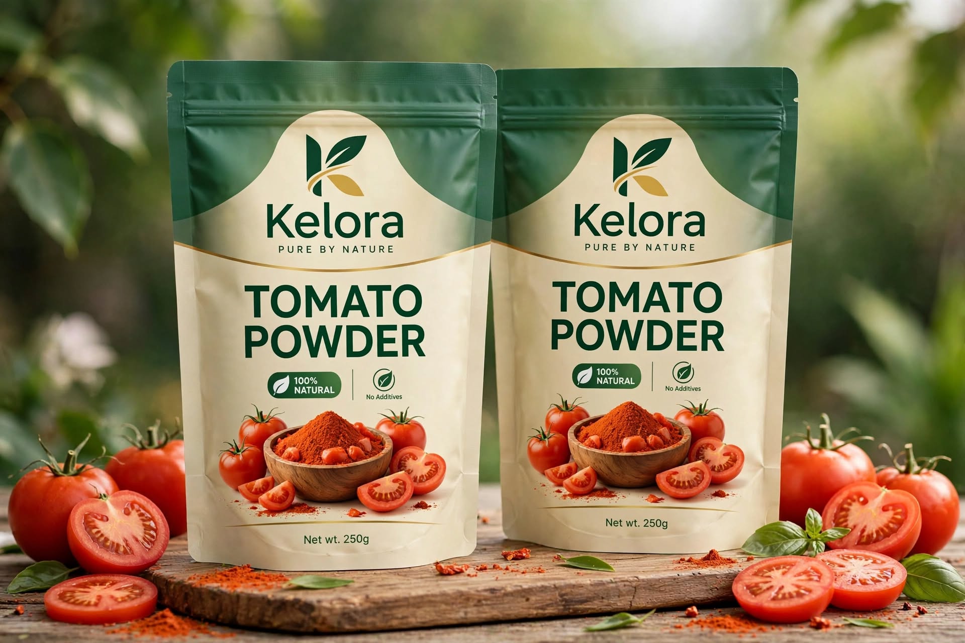 Ripe tomatoes — source for tomato powder